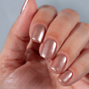 water based nail polish hand swatch
