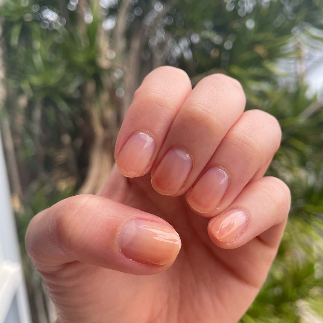 non toxic nail polish polished hand model
