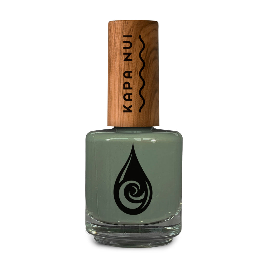 non toxic nail polish 15ml bottle in naupaka color
