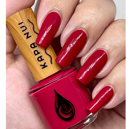 lehua blossom non toxic nail polish hand swatch