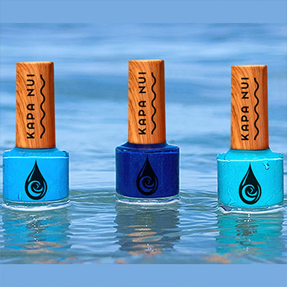 Ocean Collection of non toxic nail polish