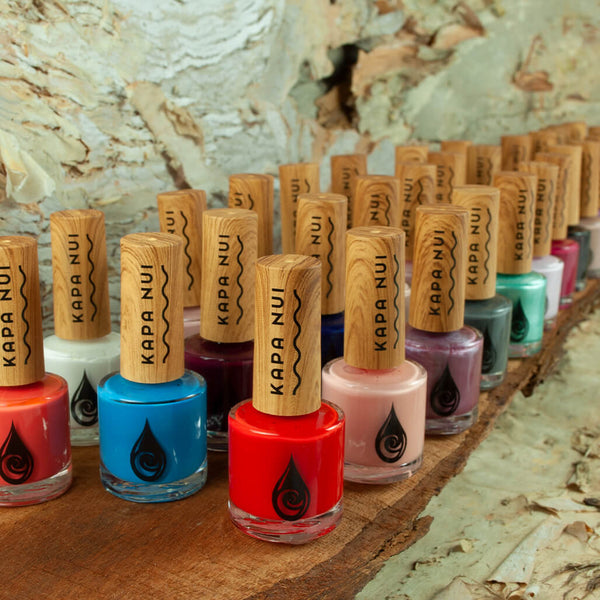 All nontoxic nail polish colors by Kapa Nui Nails
