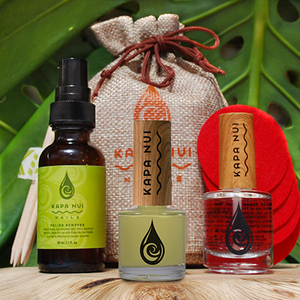 water-based nail polish in laukahi starter set