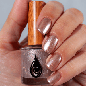 water based nail polish 9ml bottle hand swatch