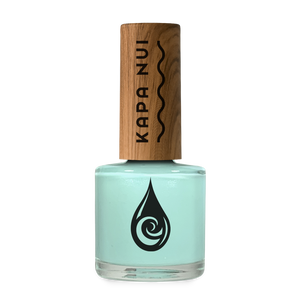 water based nail polish blue jade 9ml bottle