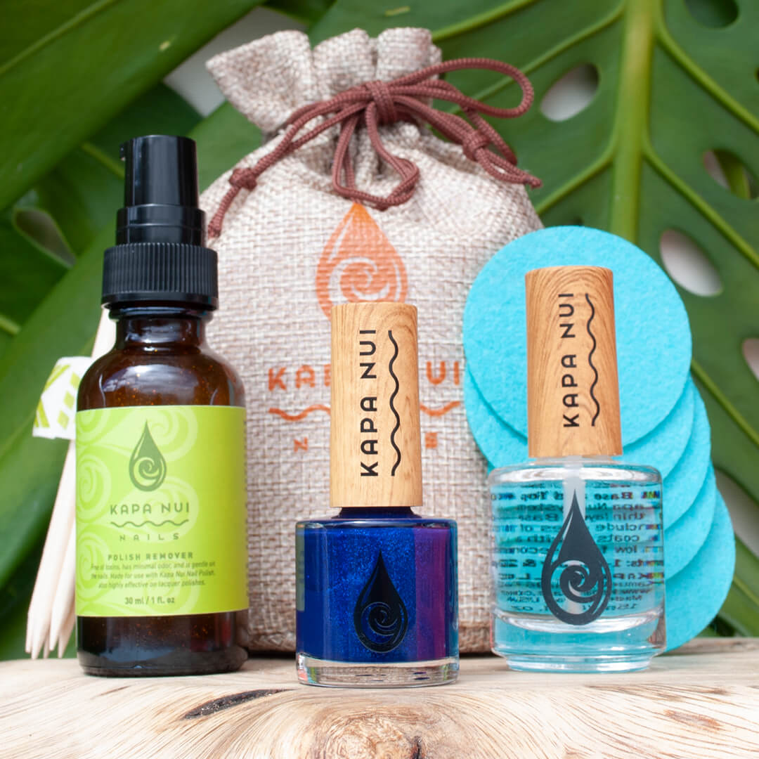 Sustainable non toxic nail polish by Kapa Nui Nails