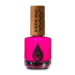 non toxic nail polish in dragon fruit color 15ml bottle