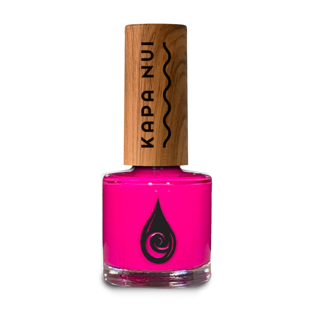 non toxic nail polish in dragon fruit color 9ml bottle