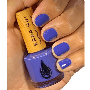 water based nail polish toxin free in liliu hand swatch