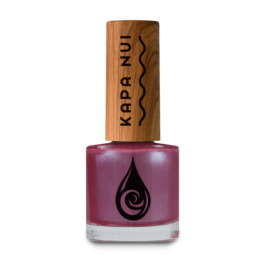 Evening Orchid non-toxic nail polish color 9ml bottle toxin free natural healthy nail polish vegan and cruelty free
