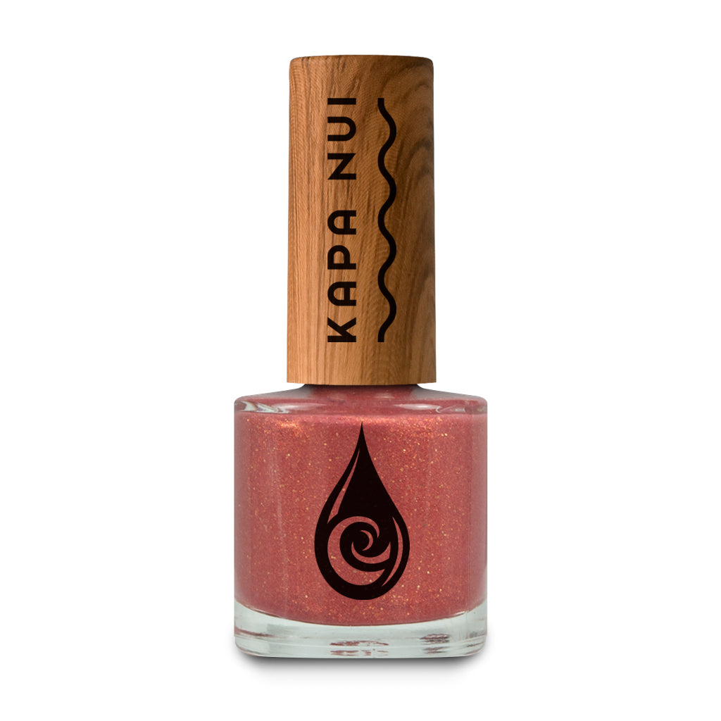 Blushing Sun toxin-free nail polish color in a 9ml bottle