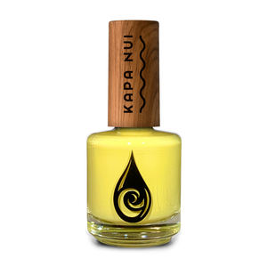 non toxic nail polish in lilikoi color 15ml bottle
