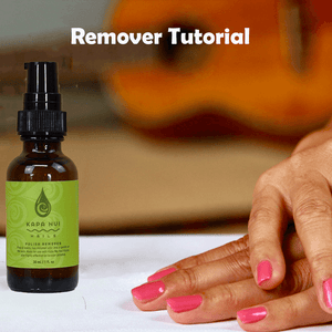 kapa nui nails non toxic nail polish remover tutorial
