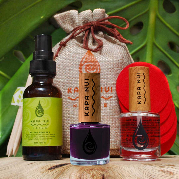 Clean Beauty Products begin with toxin free Kapa Nui Nails