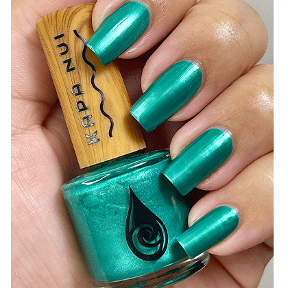 anini beach  non toxic nail polish hand swatch