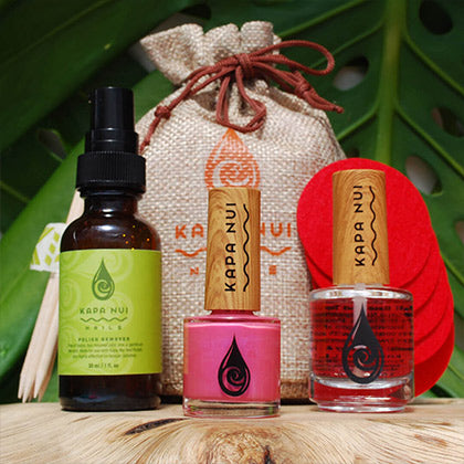 Cleanest Non-toxic nail polish | Maui Rose Starter Set - Kapa Nui