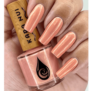 non toxic nail polish hand swatch in Ohai color
