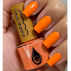 non toxic nail polish swatch in color olena